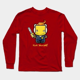 Kick Yourself Long Sleeve T-Shirt